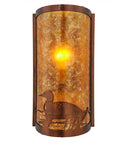 Meyda 9"W Loon Left LED Wall Sconce- 154909