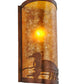Meyda 9"W Loon Left LED Wall Sconce- 154909