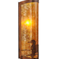 Meyda 9"W Loon Left LED Wall Sconce- 154909