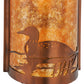 Meyda 9"W Loon Left LED Wall Sconce- 154909