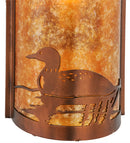Meyda 9"W Loon Left LED Wall Sconce- 154909