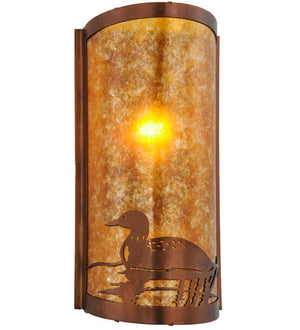 Meyda 9"W Loon Left LED Wall Sconce- 154909