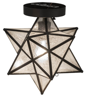 Meyda 9"W Moravian Star Flushmount '155264