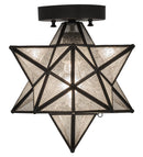 Meyda 9"W Moravian Star Flushmount '155264