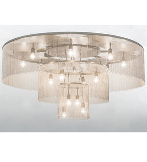 Meyda 72"W Niagara Flushmount '156476