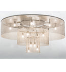 Meyda 72"W Niagara Flushmount '156476
