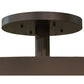 Meyda 72"w Cilindro Bulle Semi-flushmount- 158190