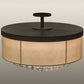 Meyda 72"w Cilindro Bulle Semi-flushmount- 158190