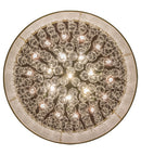 Meyda 72"w Cilindro Bulle Semi-flushmount- 158190