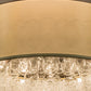 Meyda 72"w Cilindro Bulle Semi-flushmount- 158190