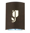 Meyda 8"W Country Inn Wall Sconce- 158548