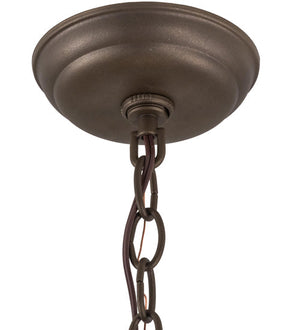 Meyda 9"W Tyler Bronze 2 LT Pendant Hardware '158681
