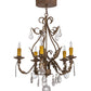 Meyda  24"W French Elegance 5 LT Chandelier- 159601