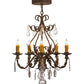 Meyda  24"W French Elegance 5 LT Chandelier- 159601