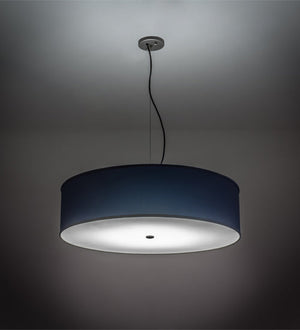 Meyda  30"w Cilindro Textrene Pendant- 161670