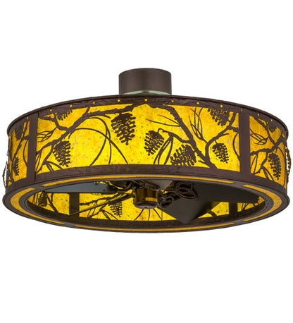 Meyda  36.5"W Whispering Pines Chandel-Air- 162162