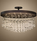 Meyda 72"W Bulle Semi-Flushmount- 163979