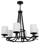 Meyda 36" Wide Octavia 6 Light Chandelier '165443