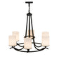 Meyda 36" Wide Octavia 6 Light Chandelier '165443