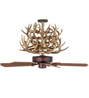 Meyda 52"W Antlers Whitetail Deer Meyda Lighting-Air- 167253 - MyBBQDirect