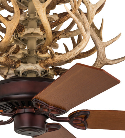 Meyda 52"W Antlers Whitetail Deer Meyda Lighting-Air- 167253 - MyBBQDirect