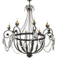 Meyda  45"W Antonia 8 LT Chandelier- 167783