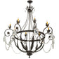 Meyda  45"W Antonia 8 LT Chandelier- 167783