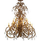 Meyda 60" Wide Serratina 32 Light Chandelier- 168059