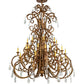 Meyda 60" Wide Serratina 32 Light Chandelier- 168059