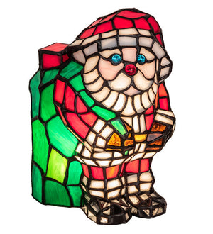 Meyda 9" High Santa Claus Accent Lamp '17241