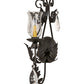 Meyda 9" Wide French Elegance Wall Sconce- 173177