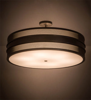 Meyda 36" Wide Nolan Semi-Flushmount '175952