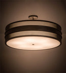 Meyda 36" Wide Nolan Semi-Flushmount '175952
