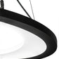 Meyda  25"L Anillo Ellipse Oblong Pendant- 177529