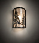 Meyda 8" Wide Tall Pines Wall Sconce '178370