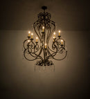 Meyda  48"W Josephine 10 LT Chandelier- 179688