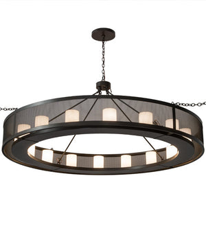 Meyda 78"W Loxley Golpe 16 LT Chandelier '179911