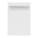 18 in. Compact Stainless Steel Top Control Dishwasher with Stainless Steel Tub and Modern Style Handle 40dBa