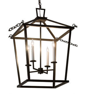 Meyda 20"Sq Kitzi Tapered Pendant '180494