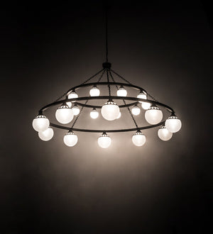 Meyda 96"W Bola Tavern 20 LT Two Tier Chandelier '182292