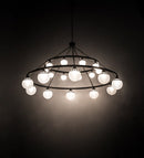 Meyda 96"W Bola Tavern 20 LT Two Tier Chandelier '182292