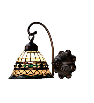 Meyda 8"W Tiffany Roman Wall Sconce '18529