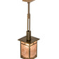 Meyda 9"Sq Roylance Pendant 186351