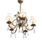Meyda  25"W Chantilly 5 LT Chandelier- 187283