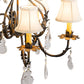 Meyda  25"W Chantilly 5 LT Chandelier- 187283