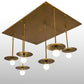 Meyda 75" Long Bola Plato 6 Light Cascading Pendant- 188598