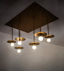 Meyda 75" Long Bola Plato 6 Light Cascading Pendant 188598