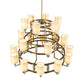 Meyda 60" Wide Montecito Ritz 24 Light Chandelier- 190159