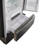 FORNO Bovino 33" French Door Refrigerator in Stainless Steel, 19cuft with Built-in style Grille Trim Kit - FFFFD1907-37SG