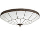 Meyda  30"wide Vincent Honeycomb Flushmount- 190974